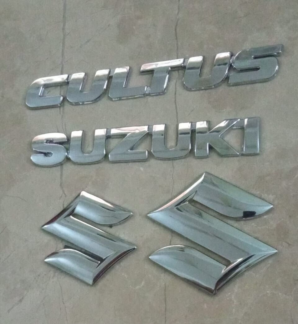 Suzuki Cultus Emblem 4 Piece set