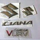 Suzuki Liana VURV Emblem Set In Plastic