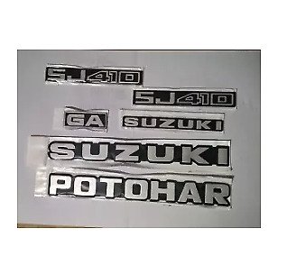 Suzuki Potohar SJ410 Emblem Set
