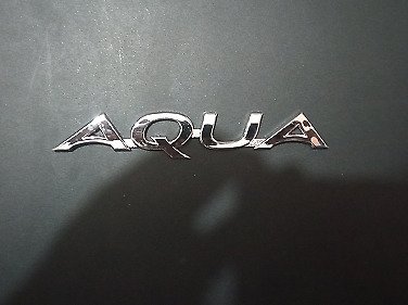 TOYOTA Aqua Emblem