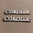 TOYOTA COROLLA  FOR 1975 TO 1976 2 PIECE EMBLEM