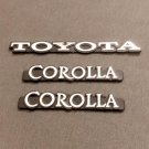 TOYOTA COROLLA  FOR 1975 TO 1976 3 PIECE EMBLEM