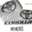 Toyota Corolla GLI Emblem Complete Set