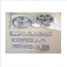 Toyota Corolla Indus LX Limited Emblem set of 6 Piece