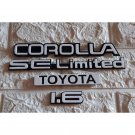 Toyota Corolla Twincam AE92 SE Limited Emblem Set
