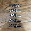 TOYOTA COROLLA TX, XL Set Of 5 Piece Emblem