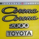 TOYOTA CORONA 2000 RT 100 Car Logo Emblem
