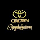 Toyota Crown 3 Piece Emblem