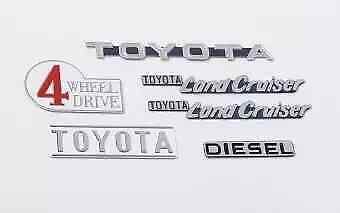 Toyota Land Cruiser Emblem set