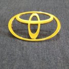 Toyota Logo In Gold Metal
