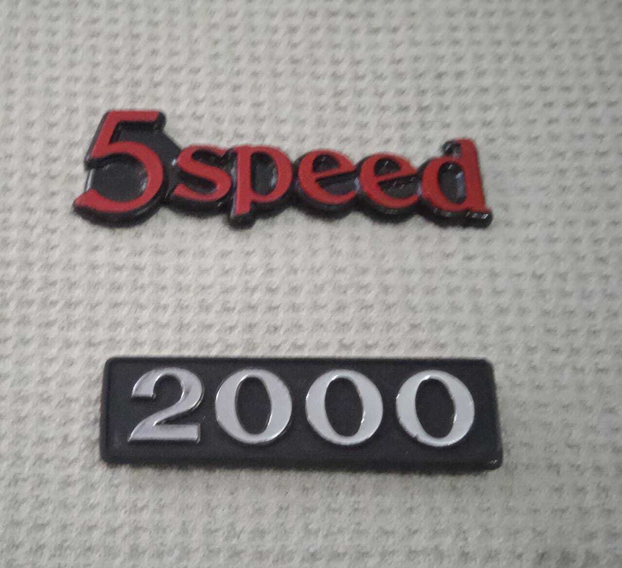 Toyota Mark II Emblem 2 Piece Set