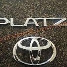 Toyota Platz 2 Piece Emblem Set