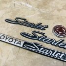 Toyota Starlet 4 Piece Emblem