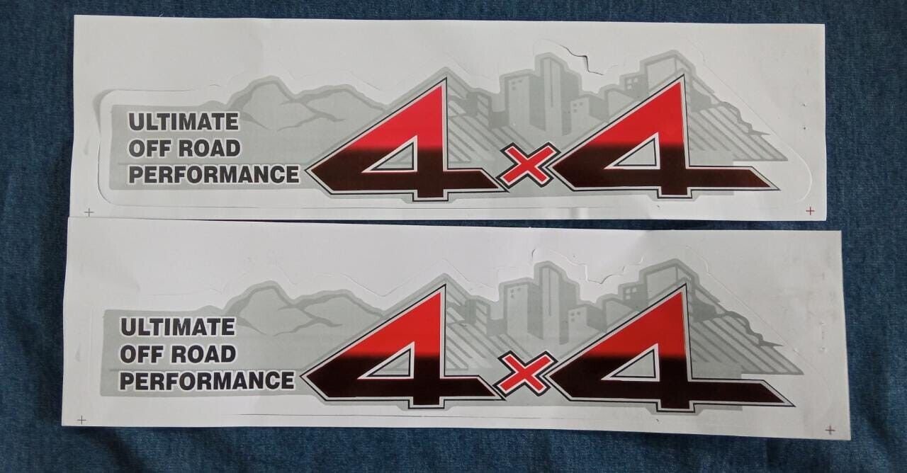 Vigo Champ Back Fender Sticker Pair of 2