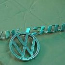 VOLKSWAGEN VW 1300 Emblem With VOLKS WAGEN VW Bonnet Emblem