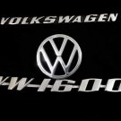VOLKSWAGEN VW 1600 Digi Emblems With VOLKSWAGEN VW Bonut Emblem 3 Piece Set