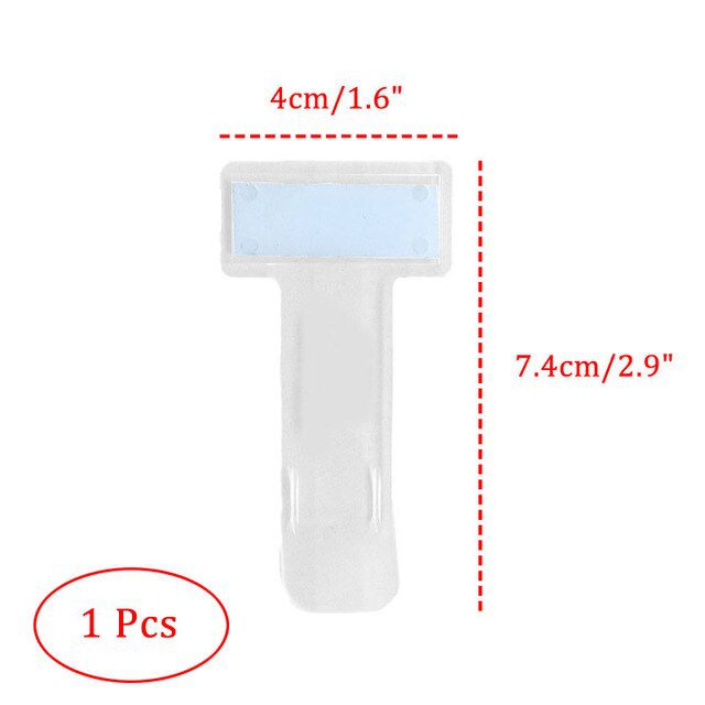 1/2/4-Pcs-Car-Parking-Ticket-Clip-Car-Fastener-Card-Holder-Mount-Windshield-Sticker-T-Shape-Plastic-