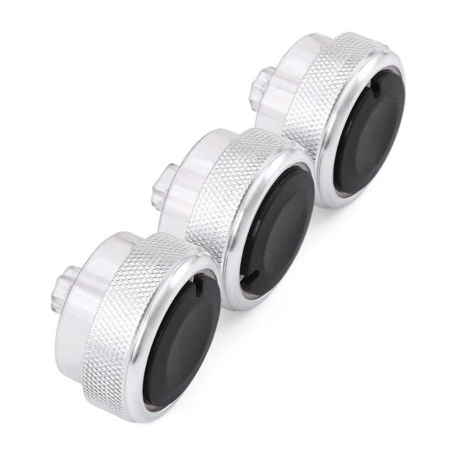 3pcs/Set-4-Colors-Car-AC-Knob-Aluminum-alloy-Air-Conditioning-Heat-Control-Switch-Accessories-Suitab