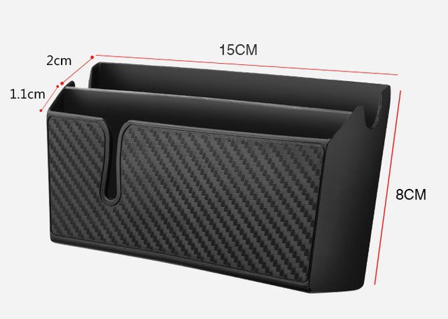 Multifunctional-Car-Mounted-Storage-Box-Portable-Double-Layer-Phone-Holder-Self-Adhesive-Organizer-E