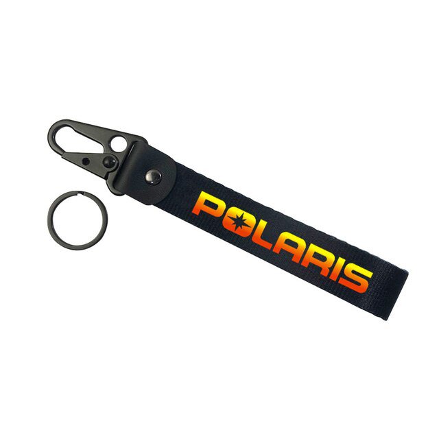 Metal-Key-Ring-Hook-Key-Chain-Hanging-Strap-Lanyards-Wrist-strap-KeyChain-For-Polaris-RZR-Quad-ATV-S