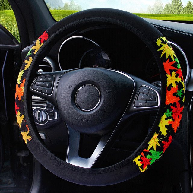 38cm-Elastic-Car-Steering-Wheel-Cover-Ethnic-Style-Print-Anti-slip-Car-Styling-Car-Steering-wheel-Co