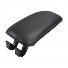 Armrest-Latch-Cover-For-Seat-Ibiza-6J-Center-Console-Arm-Rest-Storage-Box-Lid-Cover-Car-Pad PU-leath