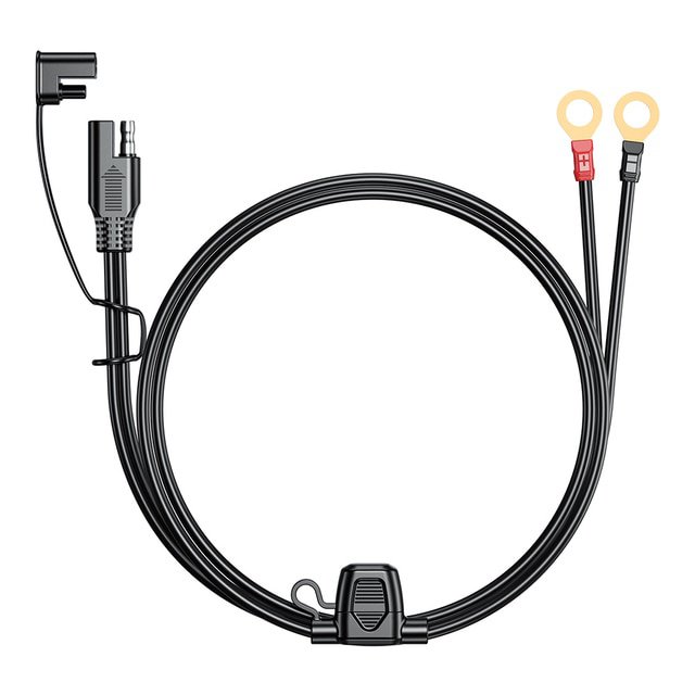 0.6/1.8m-12-24V-SAE-Cable-18AWG-SAE-2-Pin-to-O-Ring-Terminal-Extension-Cord-Connector-for-Battery-Ch