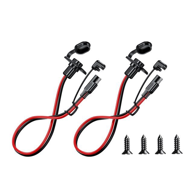1/2-Pcs-Moto-Battery-Charging-Extension-Adapter-Cable-SAE-to-SAE-Female-Power-Cord-12AWG-for-Solar-P