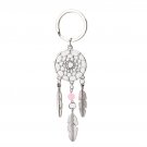 Dream-Catcher-Tone-Keychain-Silver-Ring-Feather-Tassels-Keyring-Car-Bags-Decoration-Women-Day-Gifts 