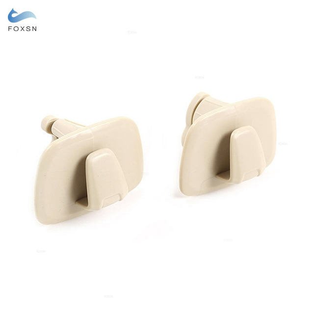 Car-Hanger-Hooks-Rear-Row-Roof-Hook-For-Volvo-XC40-XC60-18-20-For-XC90-S90-V90-16-20 Beige