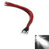 10Pcs-DC-12V-18cm-3mm-Pre-Wired-LED-Lamp-Light-Bulb-Emitting-Diode White