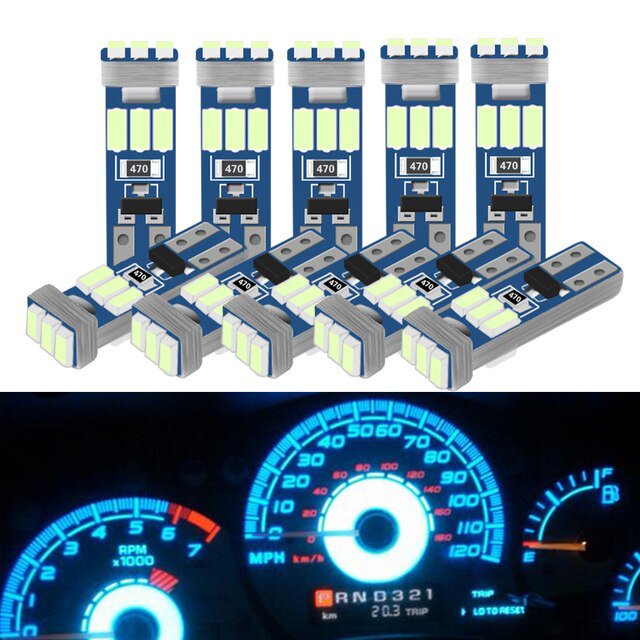 KEIN-10PCS-T5-Led-W3W-Meter-Bulb-Instrument-Dash-Lights-73-74-17-27-Auto-Interior-Neo-Wedge-Dashboar