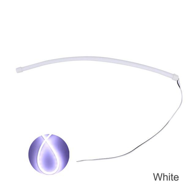 1Pcs-Hot-All-New-Car-LED-Guide-Strip-Ultra-thin-Daytime-Running-Two-color-Flow-Belt-Turn-Tear-Eye-Li