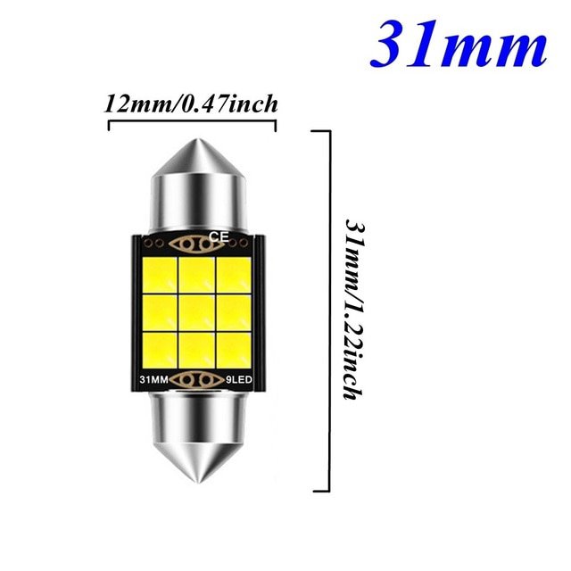 New-Festoon-31mm-36mm-39mm-41mm-LED-Bulb-C5W-C10W-C3W-Super-Bright-Car-Dome-Light-Canbus-Auto-Interi