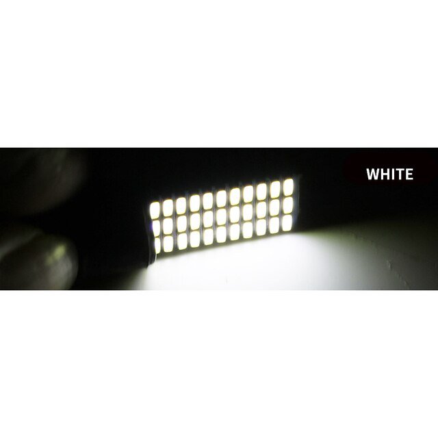 1-Pair-High-Brightness-Canbus-T10-W5W-3014-33SMD-Error-Free-Ice-Blue-4000K-6000K-Warm-White-Diode-Si