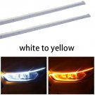 2Pcs-Newest-Start-Scan-LED-Car-DRL-Daytime-Running-Lights-Auto-Flowing-Turn-Signal-Guide-Thin-Strip-