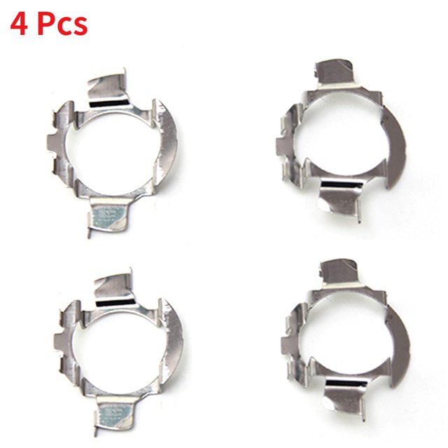 2/4pcs H7 LED Car Headlight Bulb Holders Adapters Socket for Benz BMW Audi VW Nissan Car Accessories