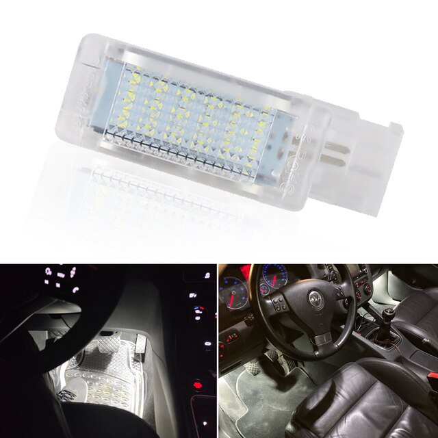 LED-Footwell-Light-Luggage-Compartment-Glove-Box-Lamps-For-Seat-Ateca-Alhambra-Skoda-Superb-Rapid-VW