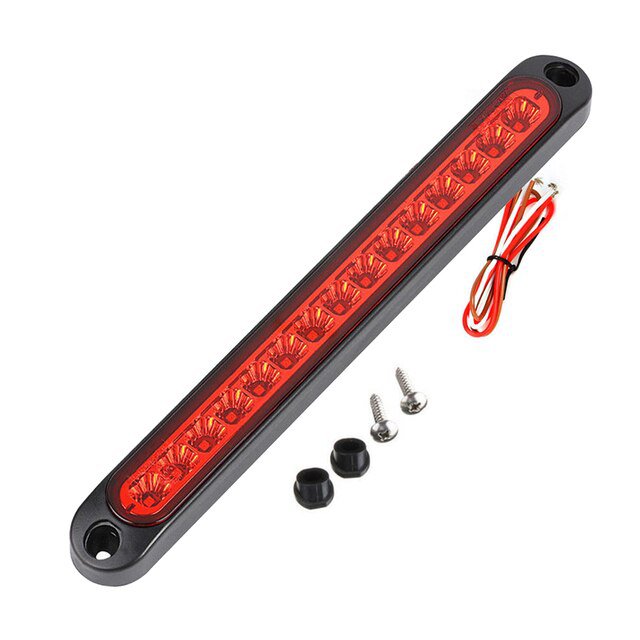 Universal-15LED-Car-Light-Bar-12V-Red-Third-Brake-Light-Rear-Light-Signal-Side-Marker-Turn-Signal-St