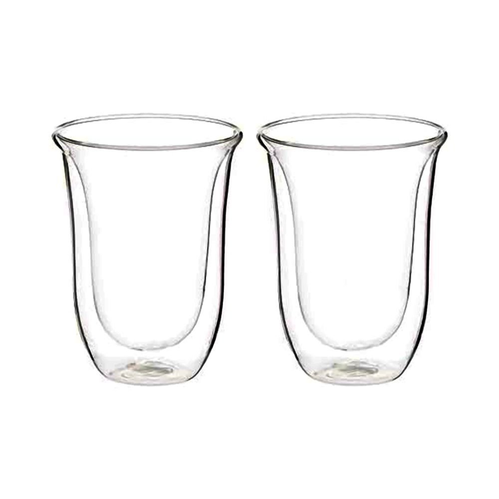 DeLonghi Essential Collection Espresso Glasses Set, 6 x 60ml, DLSC300