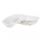 Corelle Oblong Dish Elegant City With Plastic Cover, 1.89 Liter, D-64-EC