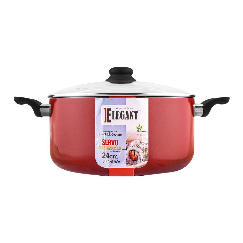 Elegant Non-Stick Servo Casserole, 24cm, EK678324