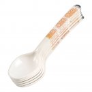 Sky Melamine Dinner Spoon, Black, 6-Pack