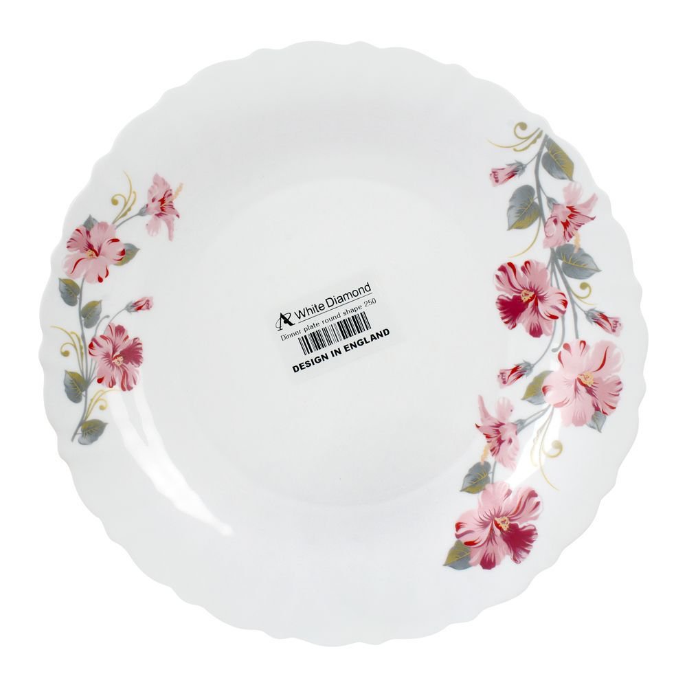 White Diamond Flat Plate, 10 Inches, No. 769