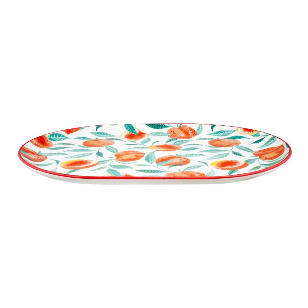 Ecology Punch Apricot Large Oval Platter, 40.5cm, EC1552
