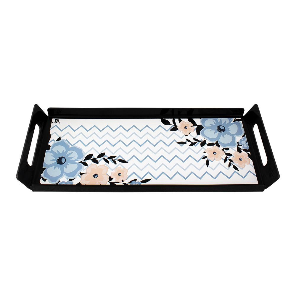 Urban Trends Smart Serving Tray, Magical Black, ST-B6