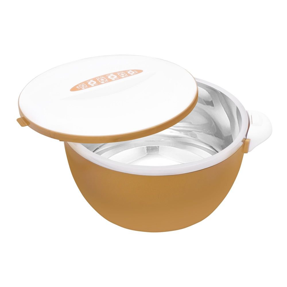 Happy Ware Hot Pot With Lock, 31x24x17cm, 3600ml, Golden, SU-621
