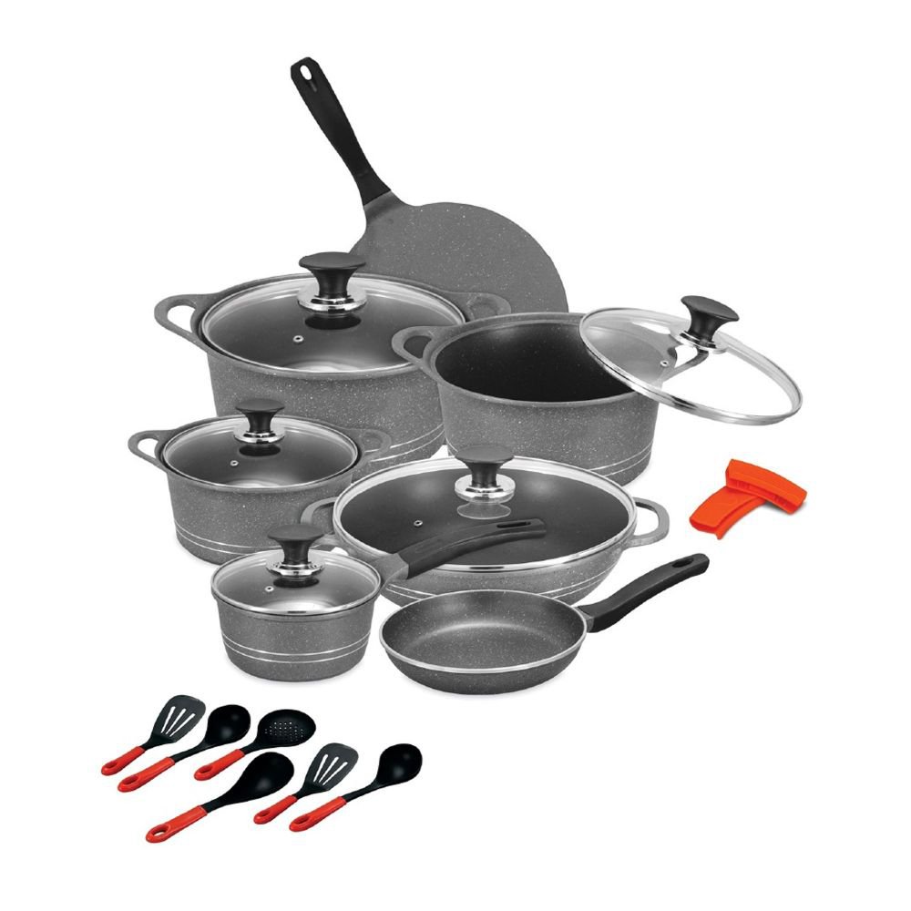 Sonex Die Cast Eden Plus Cooking Set, 20 Pieces, 52339
