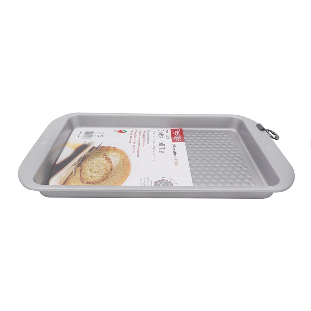 Prestige BakeMaster Swiss Roll Tin, 15x9.5x1.1 Inches, 57136