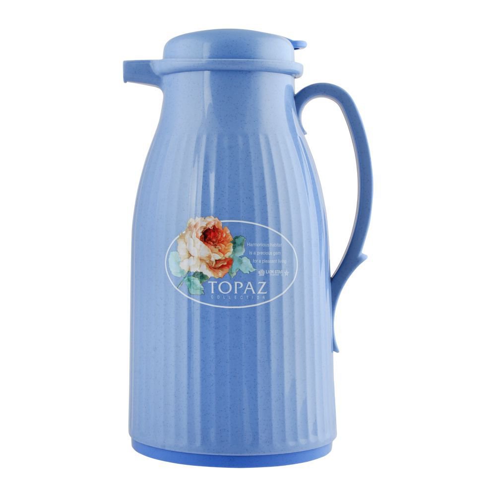 Lion Star Vacuum Flask Athena Thermos, Blue, 1 Liter, VA-1